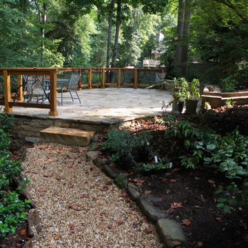 Elevated Flagstone Patio