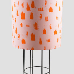 Brush print Lampshade, Large - Lampshades