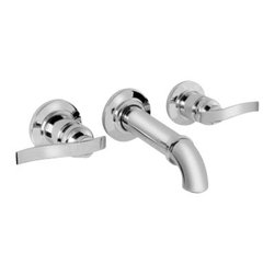 Graff - Graff Wall Mounted Lavatory Faucet - G-2131-LM20B-OB - Bathroom Sink Faucets