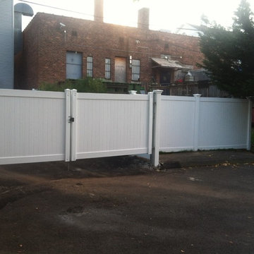 West Hartford | PVC Privacy Custom Double Gate