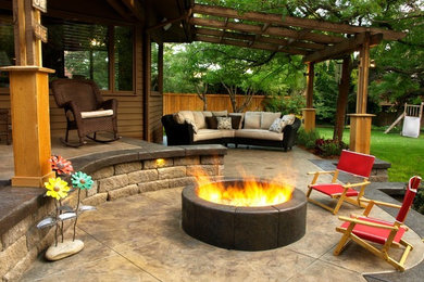 Inspiration for a patio remodel in Denver