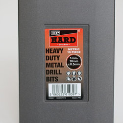 TTP HARD Metric drill kit. 19 piece drill set. 1mm-10mmx0.5mm cobalt drill set - Power Tools