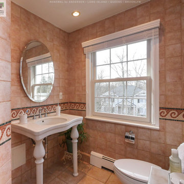 New Window in Charming Bathroom - Renewal by Andersen Long Island