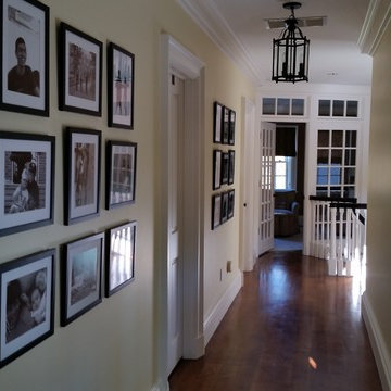 Family Photo Display Wall