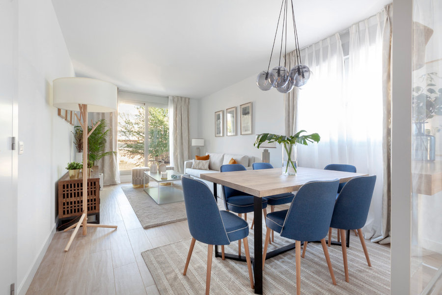 AEDAS HOMES piso piloto promoción Orellana y oficinas