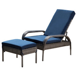 Tropical Outdoor Lounge Chairs by Abbyson Home