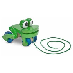 Contemporary Baby And Toddler Toys Melissa & Doug Frolicking Frog Pull Toy