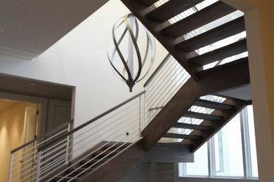 Staircase - contemporary staircase idea in Atlanta