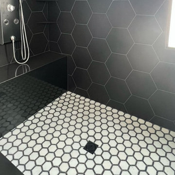 Shower Remodel 3 Up Close