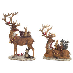 Rustic Christmas Decorations by Melrose International LLC