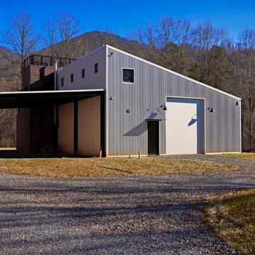 Off-Grid Modern High Performance Barn