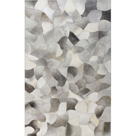 Bashian Grayson Gray Area Rug, 5'x8'