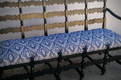 Wooden bench make over