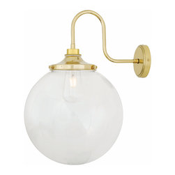 LAGUNA SWAN NECK WALL LIGHT 35CM IP44 - Bathroom Wall Lights