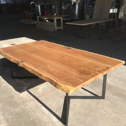 Modern Live edge dining room table - Products