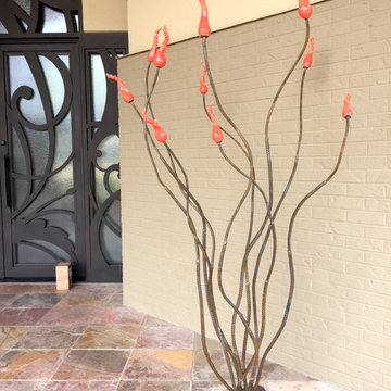 Front Entryway Accent Sculptures