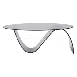 Pandora Smoked Glass Coffee Table - Coffee Tables