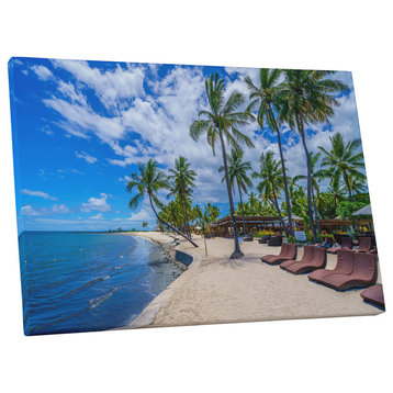 Serene Landscapes "Vacation Spot" Gallery Wrapped Canvas Wall Art