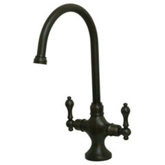 Kingston Brass Two Handle Kitchen Faucet