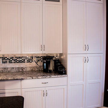 White Kitchen with Black Granite in Belcamp, MD