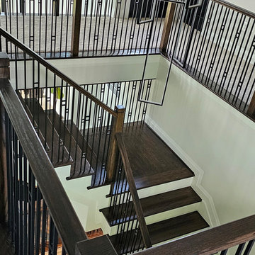 Project #109 | U-Shaped Stairs in Countryside Retreat