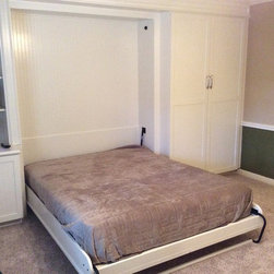 Custom Millwork - Murphy Bed Open - Murphy Beds