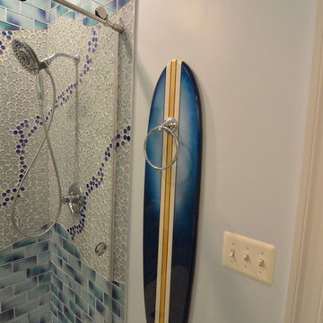 Beach Themed Bathroom Remodel