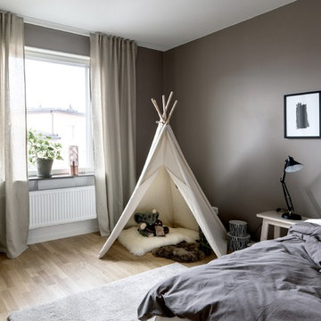 Inredning av visningslägenhet för JM i Uppsala