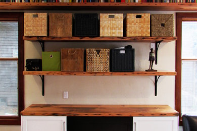 Transitional living room photo in San Francisco