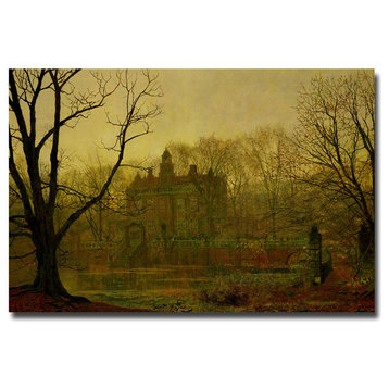 'In Gloaming, 1878' Canvas Art by John Atkinson Grimshaw