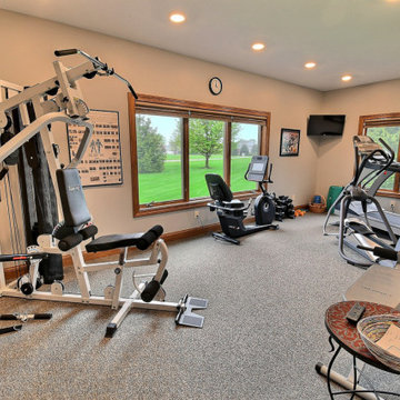 Home Addition in Brookston, IN - Home Gym
