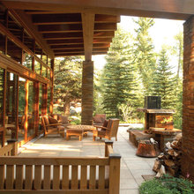 Partially Covered Patio