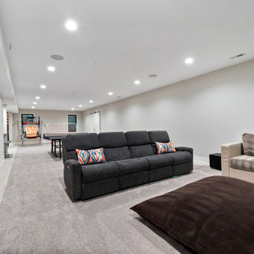 Spacious Basement Seating