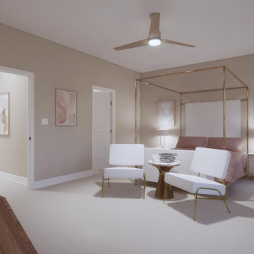 Cosby Village - Belmont Townhome - Primary Bedroom