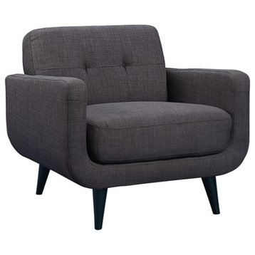 Picket House Furnishings Hailey Accent Chair in Charcoal