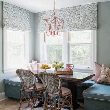 Timeless & Striking - Living Room & Banquette