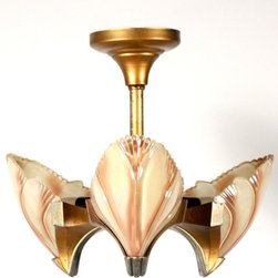 Antique Art Deco Lighting - Chandeliers