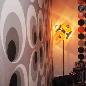 Interior design project: 70's and comics