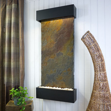 Bluworld Classic Quarry Nojoqui Falls Rajah Slate w/ Black Onyx Trim Kit