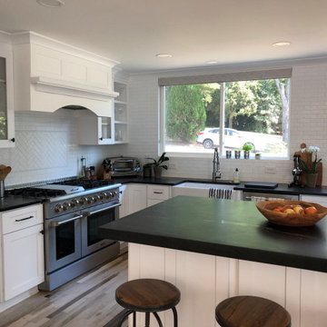 Charlotte Kitchen Remodel - Mineral Black Soapstone