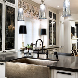 Corbett Lighting Argento 24" 1 Light Bar Pendant in Polished Nickel - Products