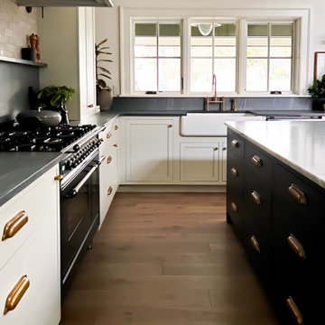 Timeless New York Kitchen: Functional Family Space with Walk-In Pantry