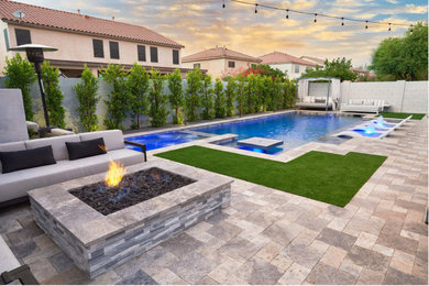 Example of a trendy pool design