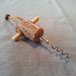 ADK GiftSeries, Handmade, Rustic, Twig Handled Cork Screw - Lifestyle And Leisure