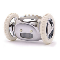 Clocky Alarm Clock - chrome - Alarm Clocks