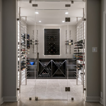 Modern Wine Cellar, South Barrington IL