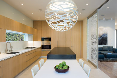Minimalist kitchen photo in San Diego