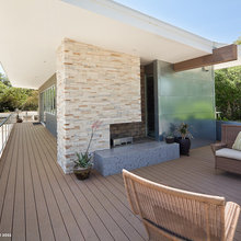 raised patio
