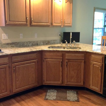 Spacious Granite Countertop