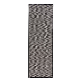 Outdoor Houndstooth Tweed Indoor/Outdoor Rug Rustic Farmhouse OT19, 2 ...